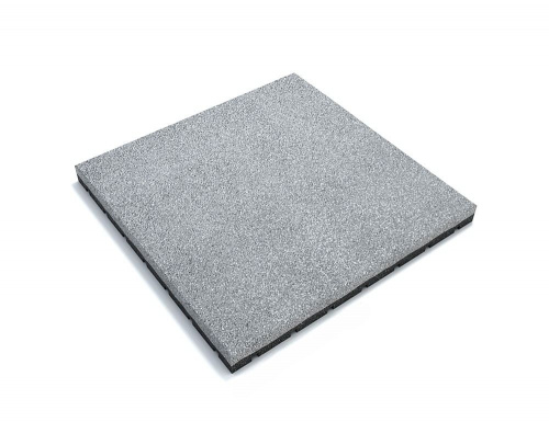 Резиновая плитка 500x500x45мм