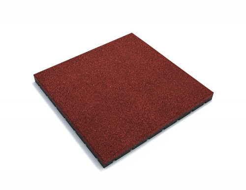 Резиновая плитка 500x500x45мм